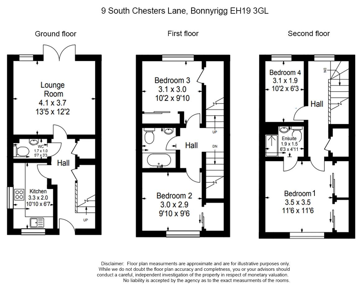 9 South Chesters Lane Floor Plan